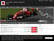 Tablet Screenshot of japan-grand-prix.com